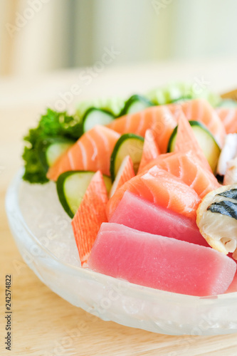 Japanese Food sashimi.
