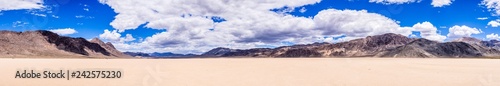 Panoramic view of the Racetrack Playa, Death Valley National Park, California