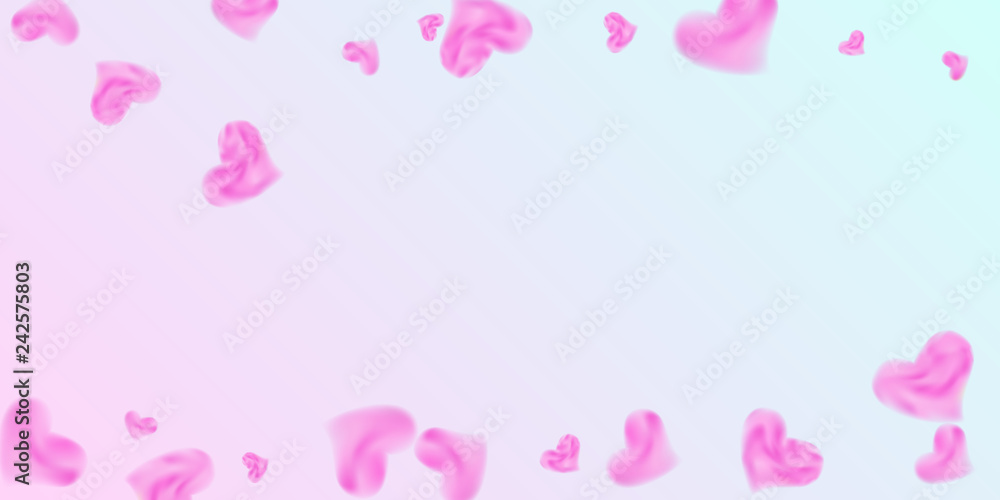 Hearts of confetti for valentines day Hearts of confetti for valentines day