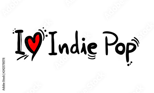 Indie Pop music style love