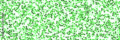 Sparse watercolor confetti dot colorful on white background. Chaotic pattern circle digital. Aspect Ratio 3:1