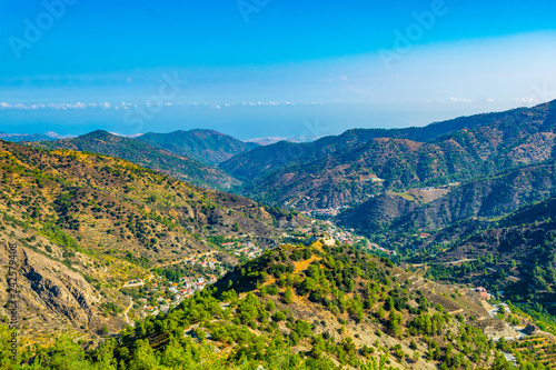 Moutoullas and Kalopanayiotis villages on Cyprus photo