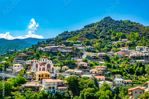 Moutoullas village on Cyprus photo