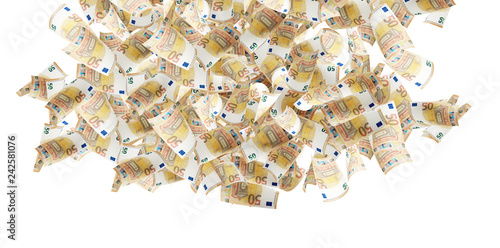 cash money rain 3d-illustra...