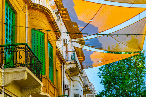 Fototapeta Naklejka Na Ścianę i Meble -  Detail of Ledra street - the main shopping avenue of Nicosia, Cyprus