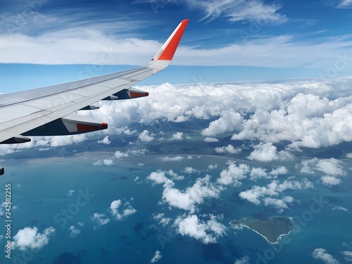 Flying along Australian Coastline