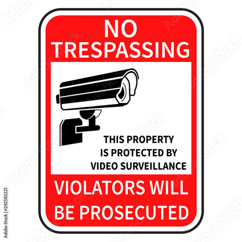 no trespassing sign photo