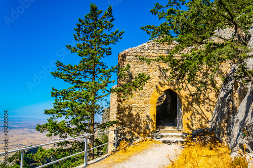 Ruins of Buffavento castle in the northern Cyprus photo