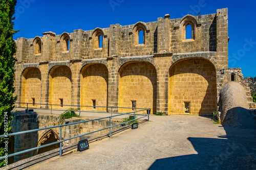 Bellapais abbey at Beylerbeyi village in Northern Cyprus photo