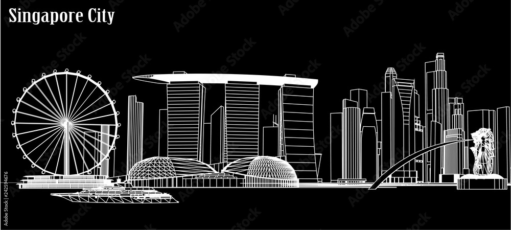 Plakat Vector is built in the city of Singapore.