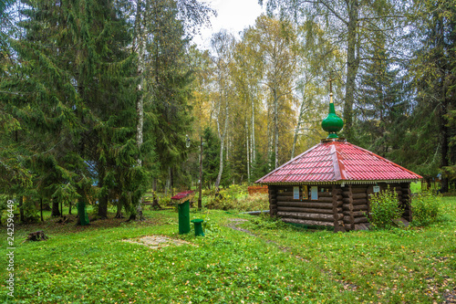 The holy spring of Adrian Poshekhonsky near the village of Zadnevo, Poshekhonsky district.