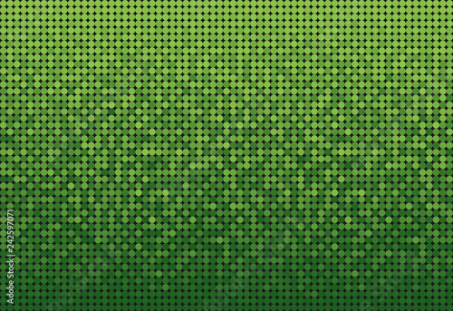 The Banner Green Sequins Glitter, Sparkle, Back.