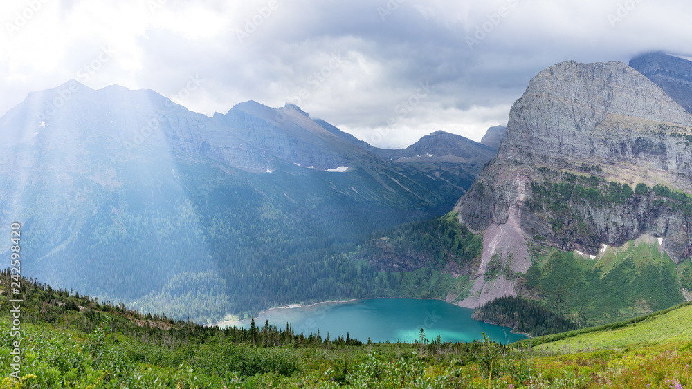 Glacier National Park panorama