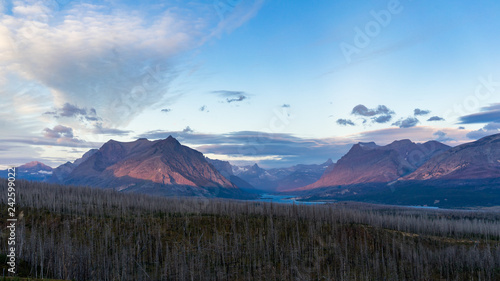 Sunrise in Glacier National Park