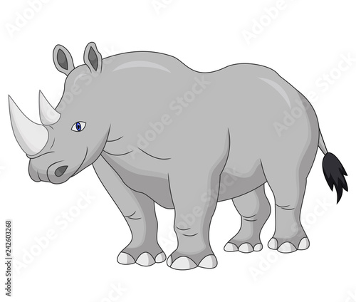 Cute Rhino cartoon © Ciputra