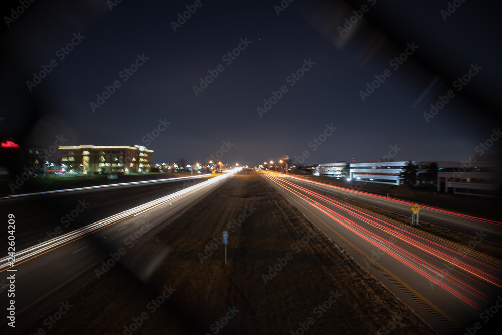 Obraz premium Overexposed Highway