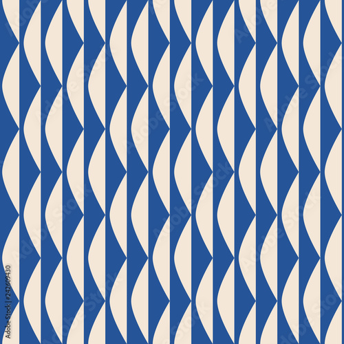 seamless retro pattern with geometric shapes