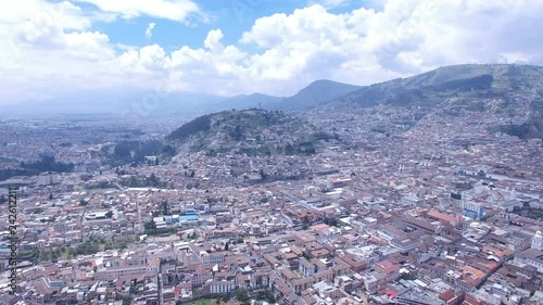 View of the South Side of Quito photo