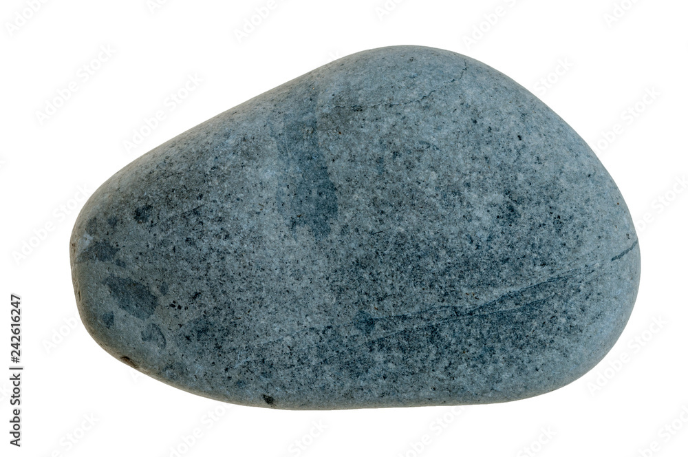 Single stone pebble isolated Single stone pebble isolated
