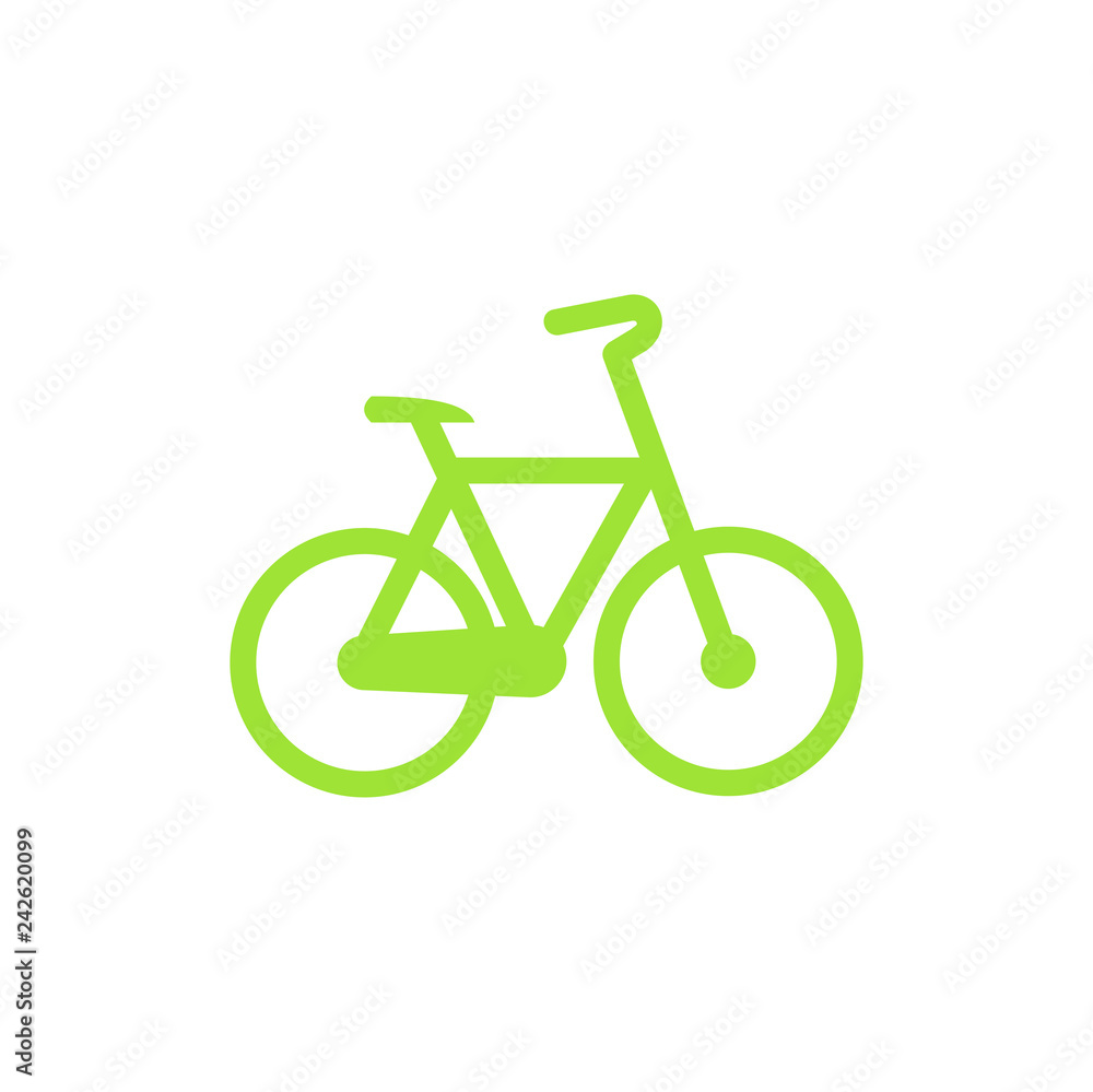Bicycle icon on white background for graphic and web design, Modern simple vector sign. Internet concept. Trendy symbol for website design web button or mobile app Bicycle icon on white background for graphic and web design, Modern simple vector sign. Internet concept. Trendy symbol for website design web button or mobile app