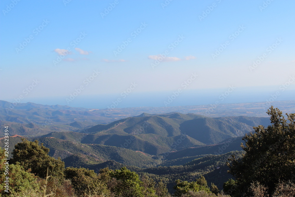 Sardinia mountain landscape