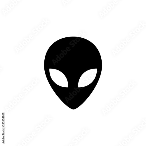 Alien Head Vector