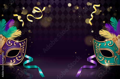 Masquerade decorative mask