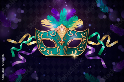Masquerade decorative mask