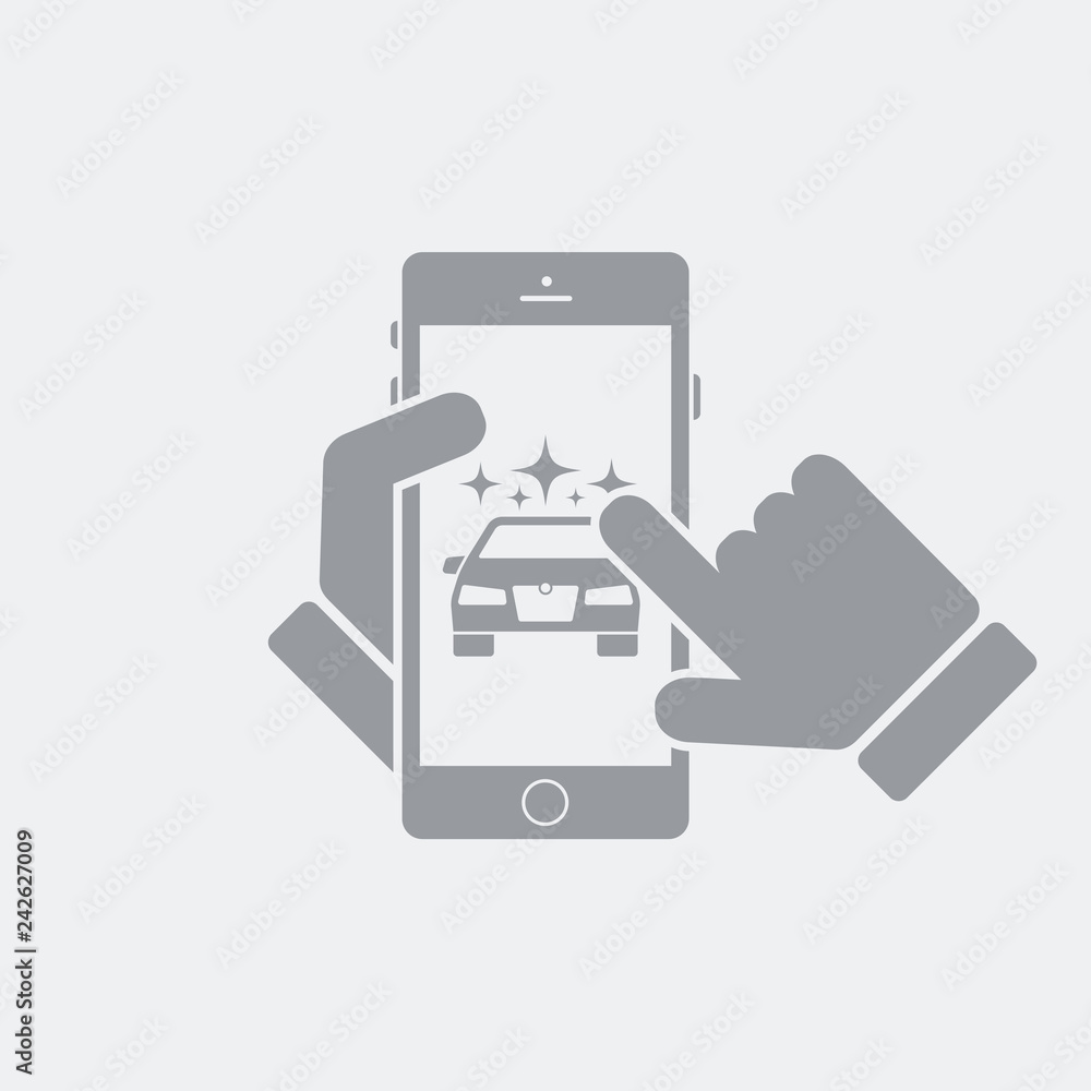 Smartphone app for car washing Smartphone app for car washing