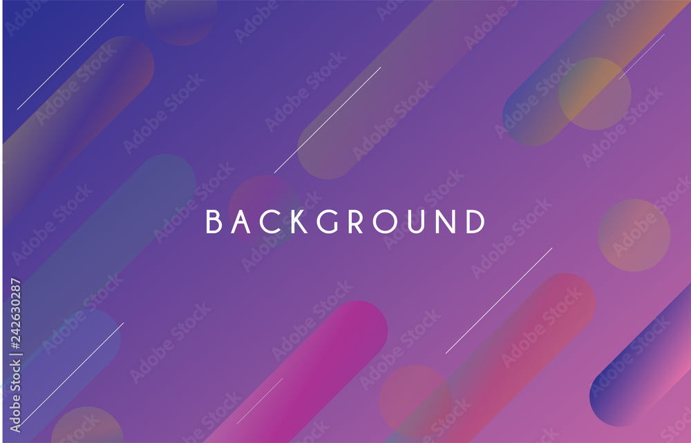 Minimal geometric background. Dynamic shapes composition. Eps10 vector. - Vecto