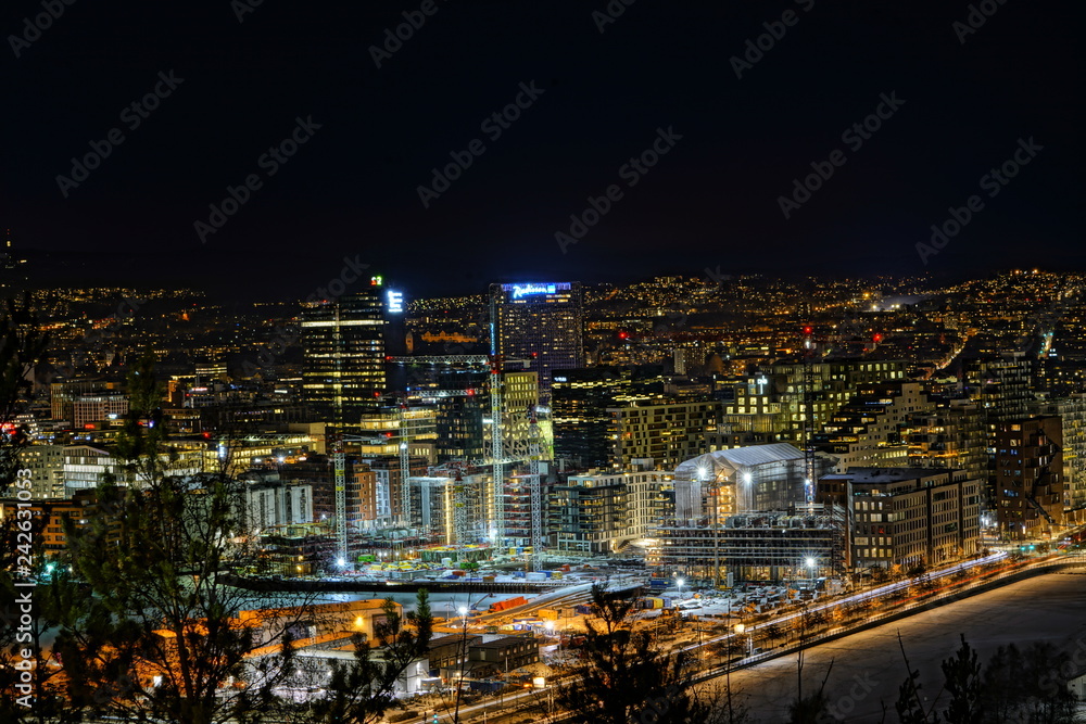 Obraz premium Oslo centrum