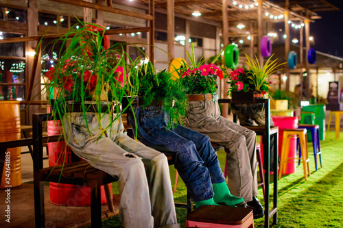 Photography Flower pot art
