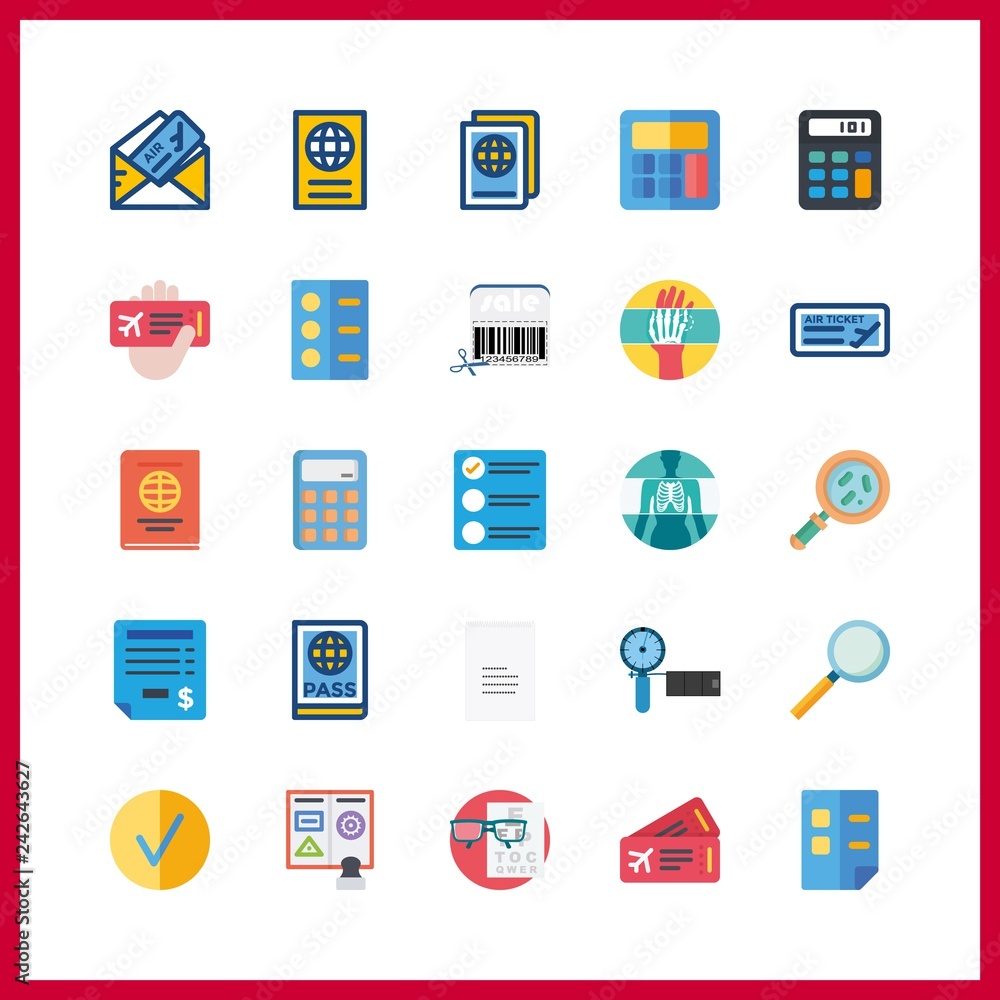 check icon. list and passport vector icons in check set. Use this illustration for check works. check icon. list and passport vector icons in check set. Use this illustration for check works.