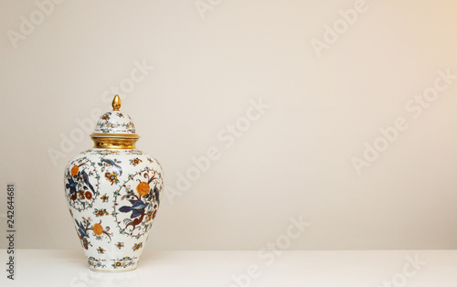 vase on a white background