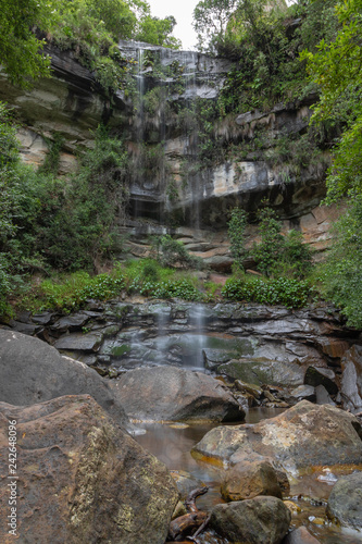 Rainbow Gorge  Cathedral Peak Nature Reserve  Drakensberg  Kwazulu Natal  South Africa