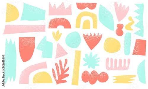 scandinavian seamless vector pattern with texture