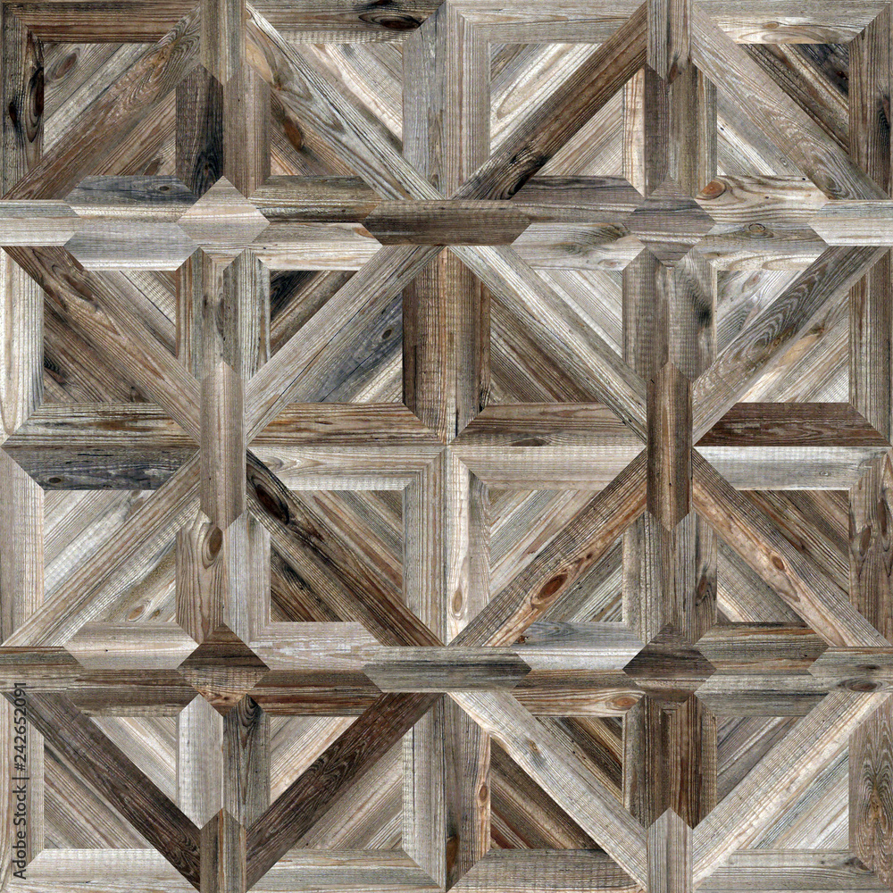 Classic pattern parquet of natural wood seamless texture Classic pattern parquet of natural wood seamless texture