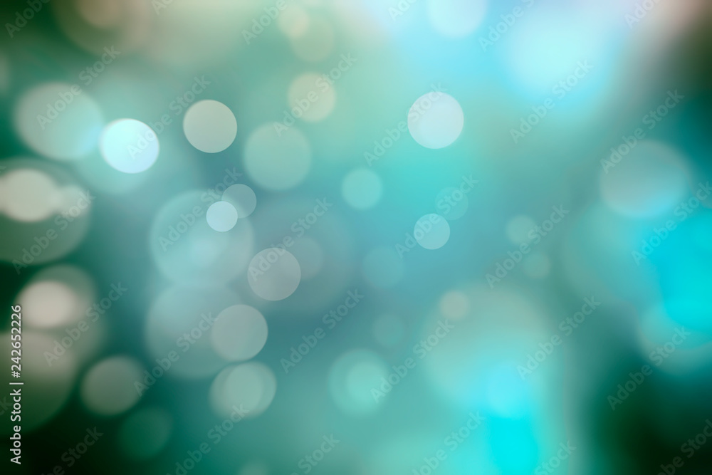 Blue bokeh abstract background Blue bokeh abstract background