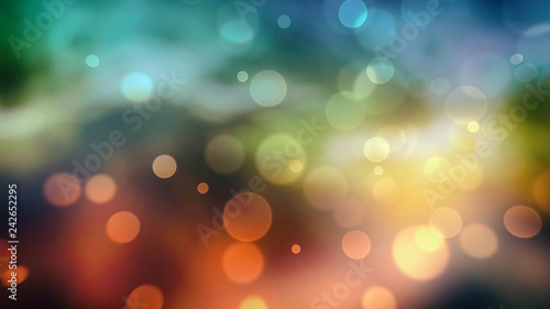 Abstractr bokeh background