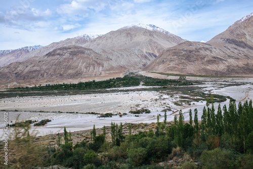 Nubra Valley lies about 150 km north of Leh where the rivers, Shyok and Siachan meet and form a large valley.