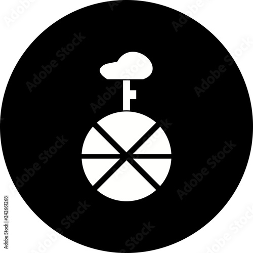 Vector Unicycle Icon