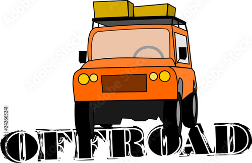 Offroad mit Allradfahrzeug