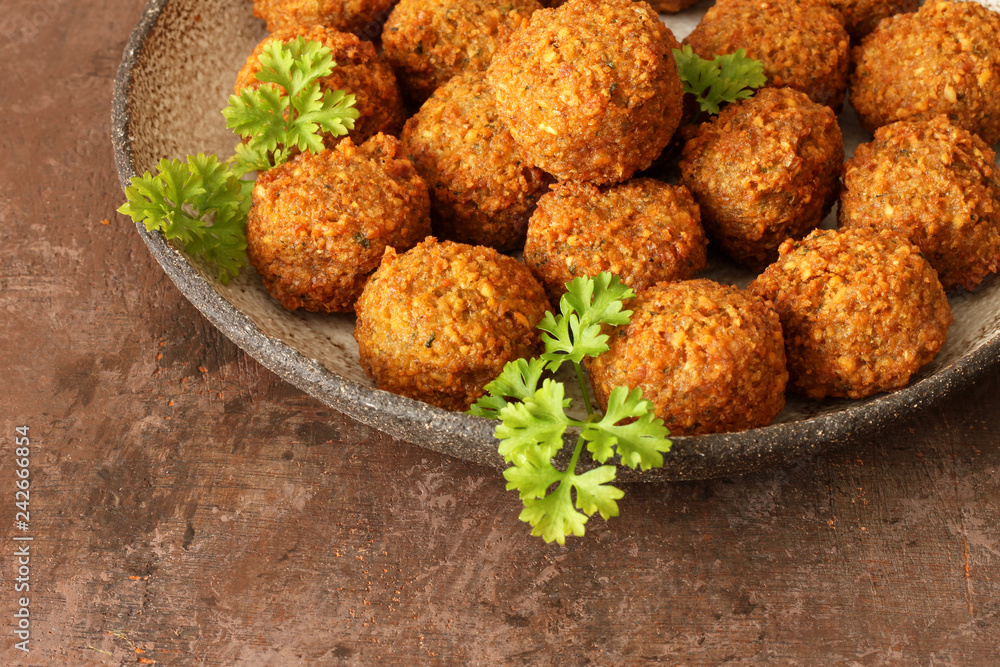 Fresh vegetarian falafel Fresh vegetarian falafel