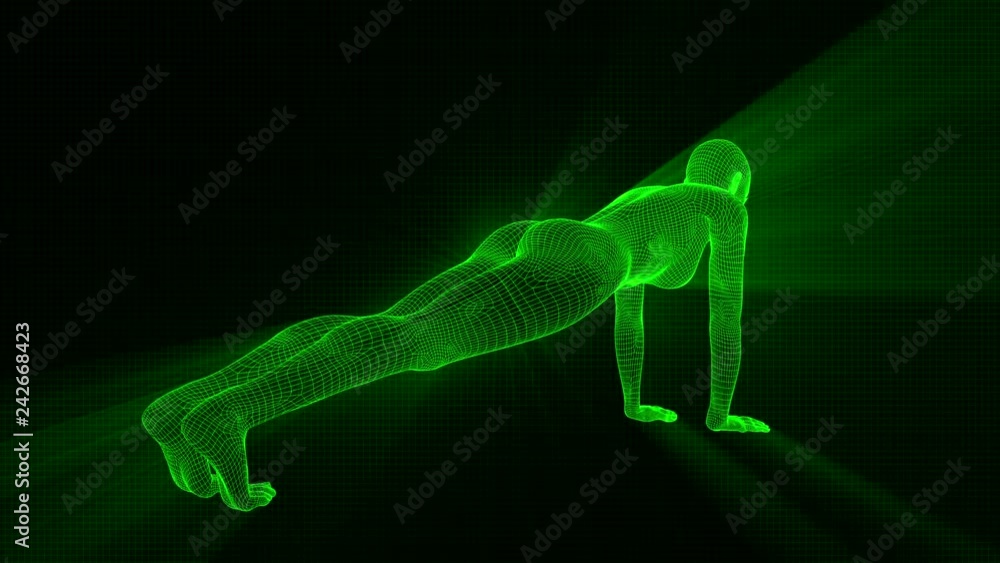 4K Futuristic Android AI Woman Yoga Warrior Seamless Loop 4K Futuristic Android AI Woman Yoga Warrior Seamless Loop