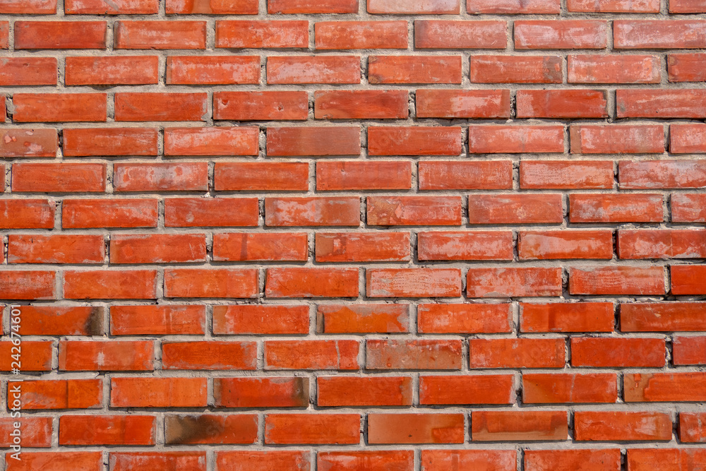 high resolution seamless rusty brick wall texture. texture pattern