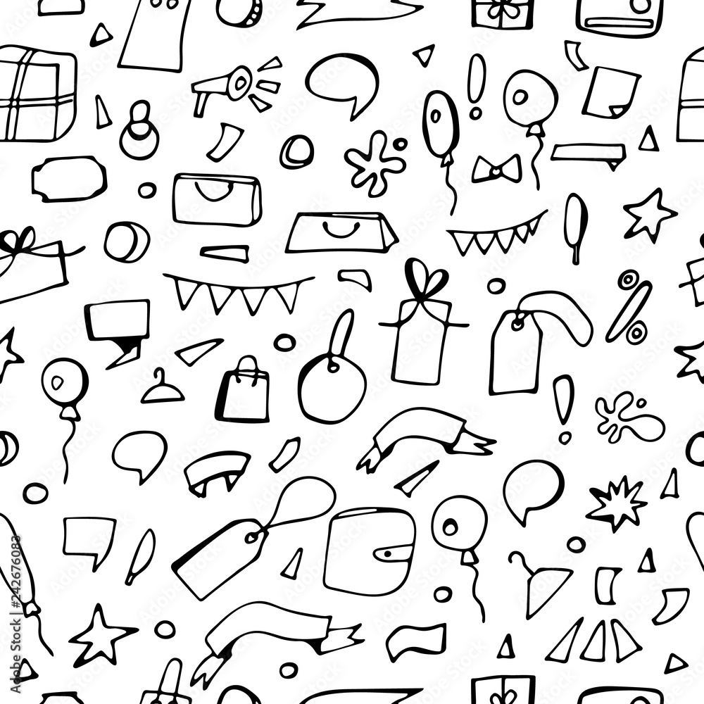 Sale objects for promotion. Vector illustration. Sale objects for promotion. Vector illustration.