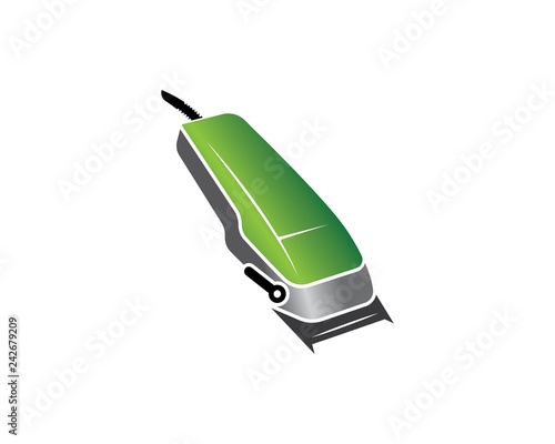 clippers for barber illustration