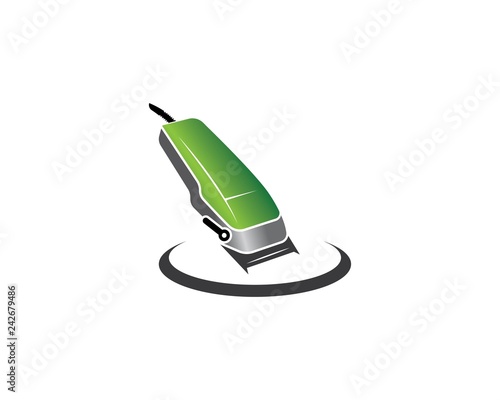 clippers for barber illustration