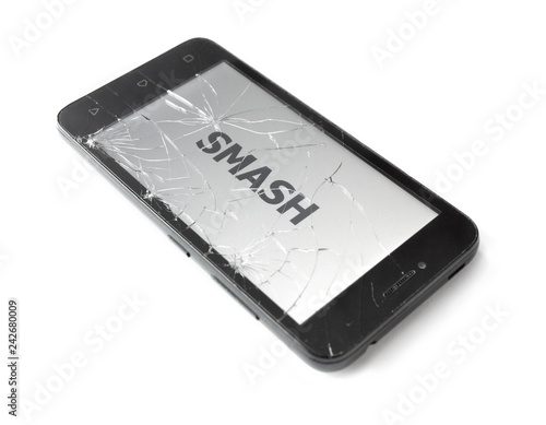  Broken smart phone