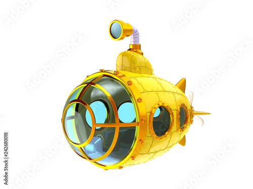 фотографія cartoon yellow submarine